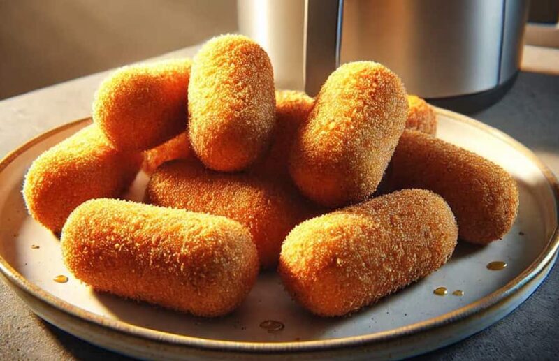 croquetas en freidora de aire caseras