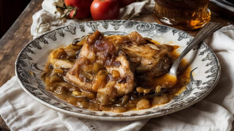 como hacer bonito encebollado casero
