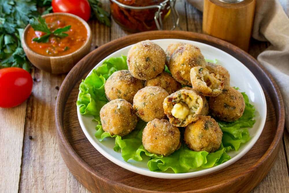 arancini caseros