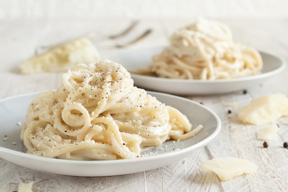 cacio e pepe casero